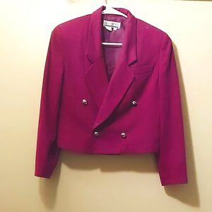 Short Wool Blazer